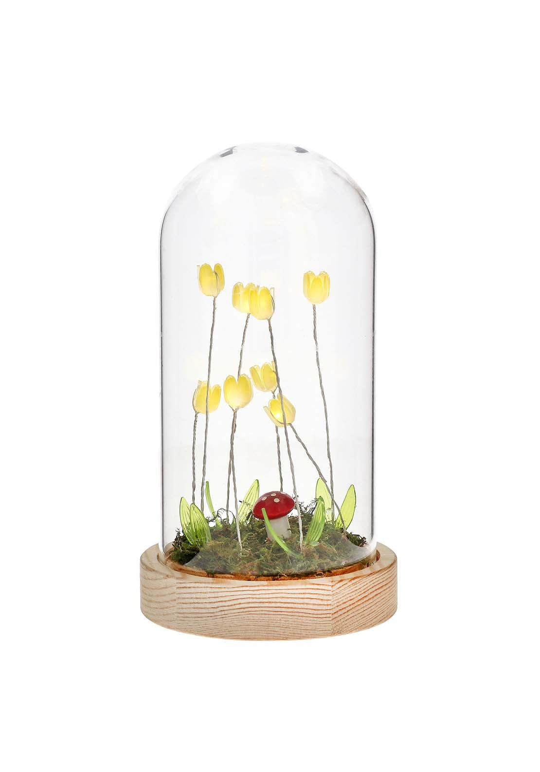 The Home Collection Flower Dell Led Dome Yellow 1 Shaws Department Stores