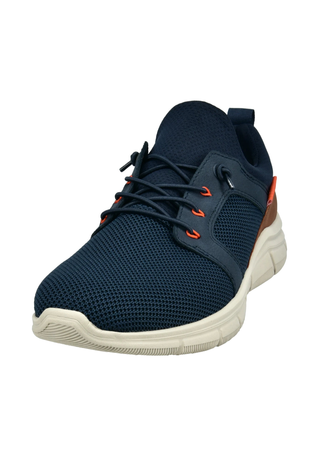 Bugatti Slip On Trainer - Dark Blue 3 Shaws Department Stores