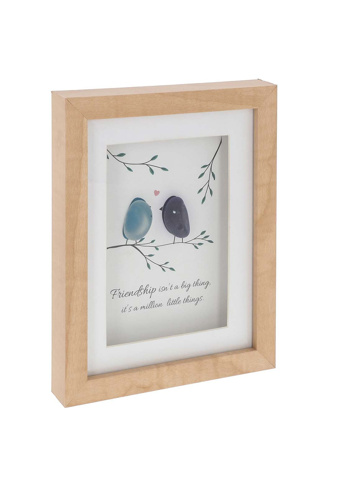 The Home Collection Pebble Glass Theme Of Plaque Friendship 1 Shaws Department Stores