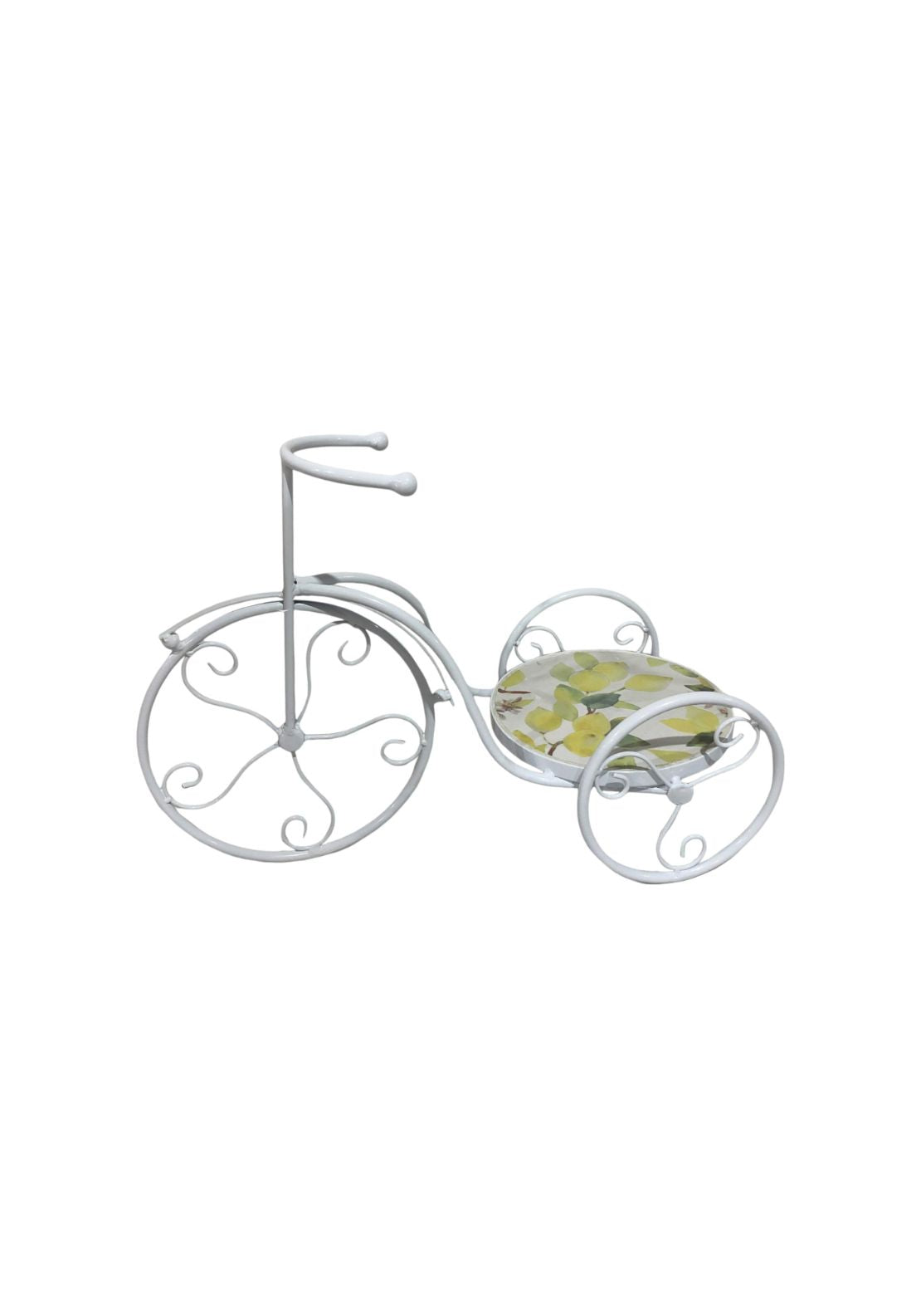 Letino Bike Planter - White