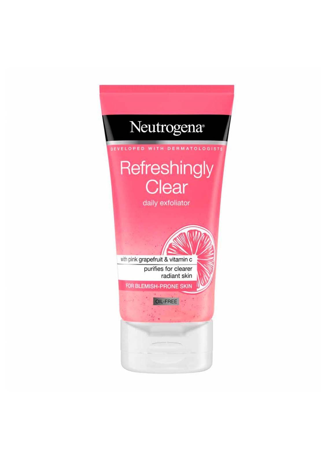 Neutrogena Refreshingly Clear Daily Exfoliator 1 Shaws Department Stores