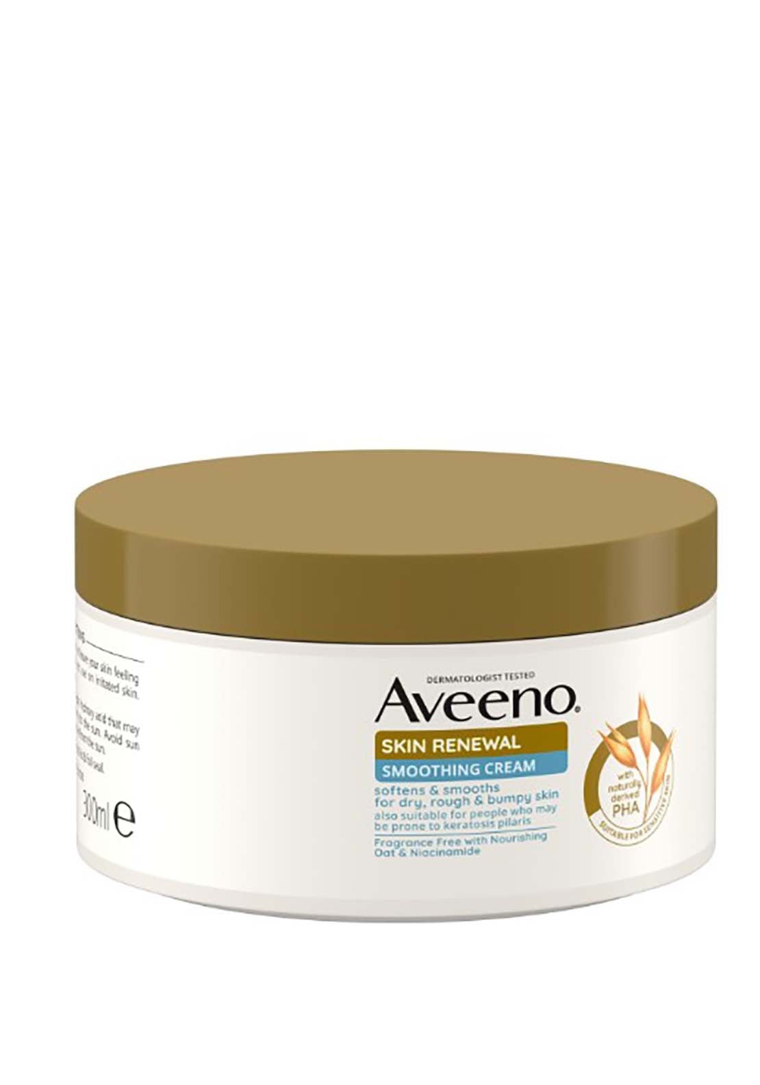 Aveeno Skin Renewal Smoothing Cream 300ml 1 Shaws Department Stores