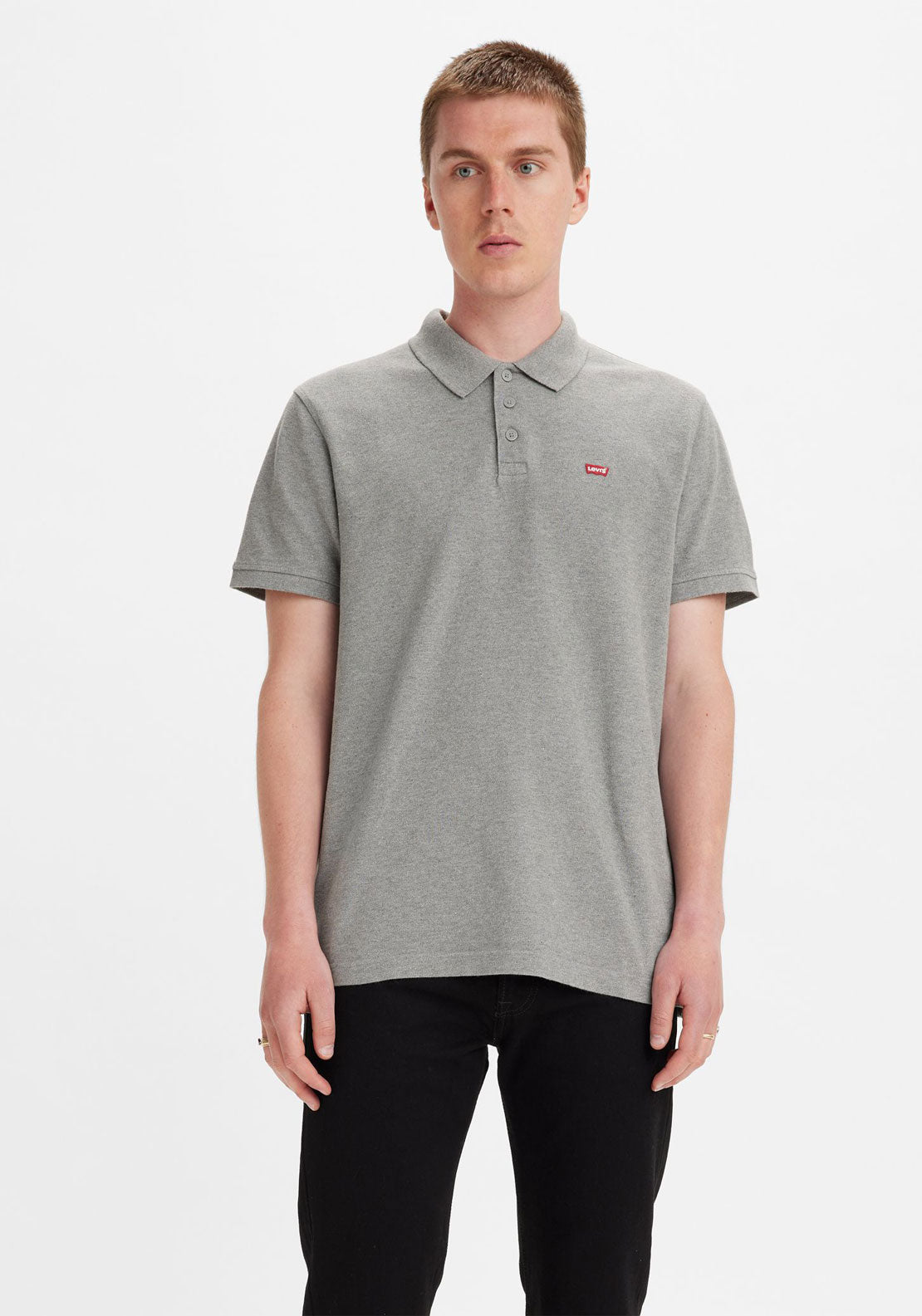 Levis Levis Polo Heather - Grey 1 Shaws Department Stores