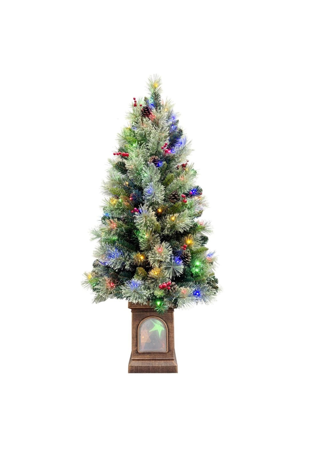 The Home Christmas Pre Lit Berry Tree - Multi 3 Shaws Department Stores