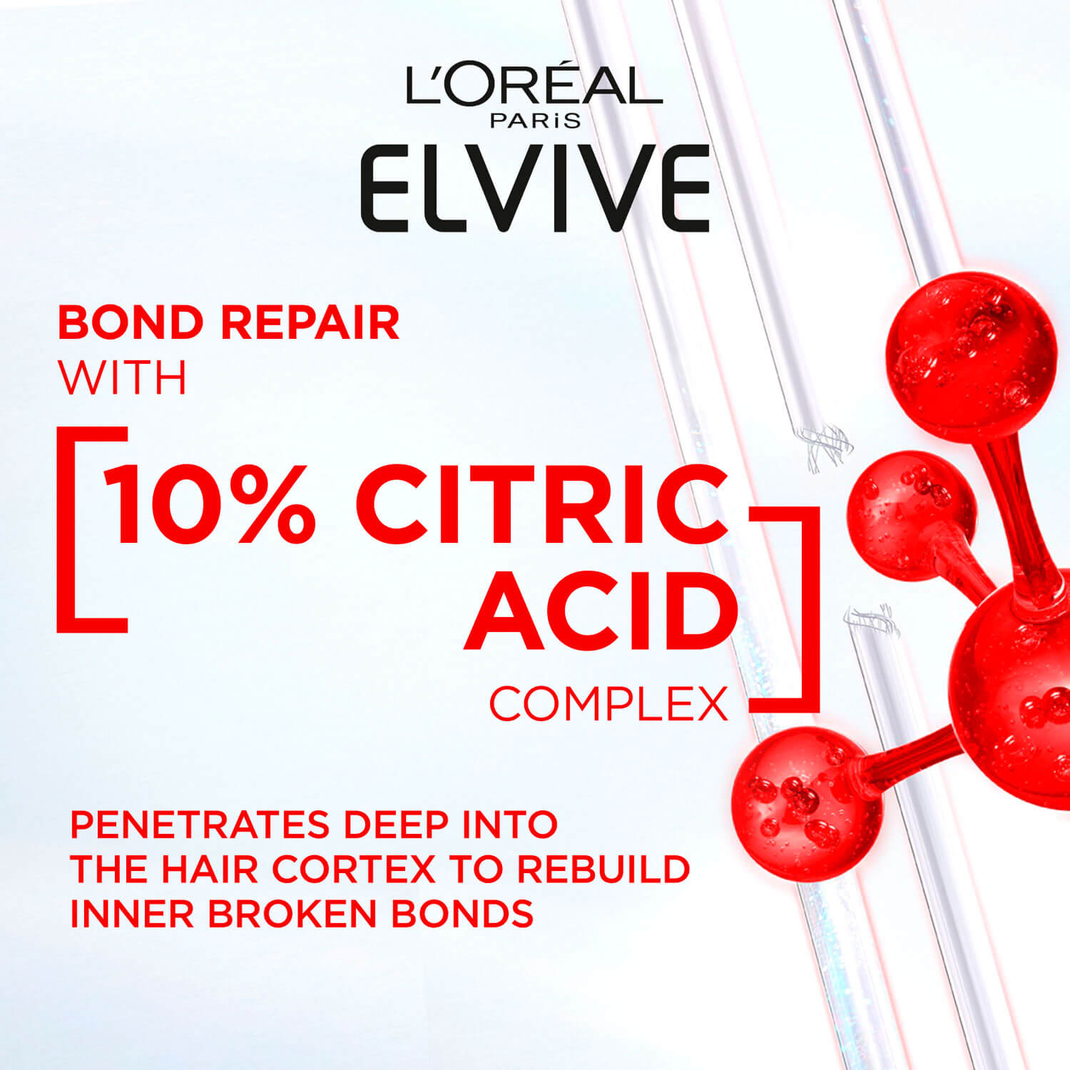 L’ Oréal Elvive Bond Repair Conditioner 150ml 5 Shaws Department Stores
