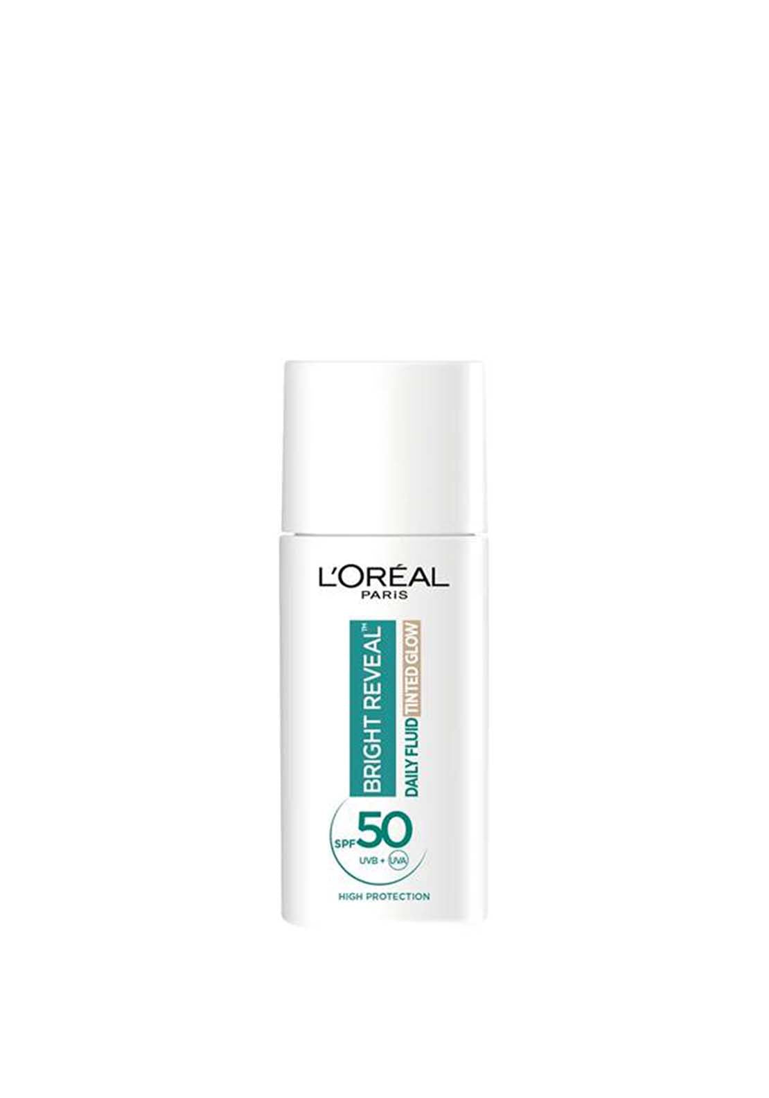 Loreal Bright Reveal Daily Fluid Tinted Glow Bronze Spf50 + 1 Shaws Department Stores