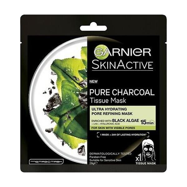Garnier Garnier Charcoal Algae Tissue Sheet Mask 1 Shaws Department Stores