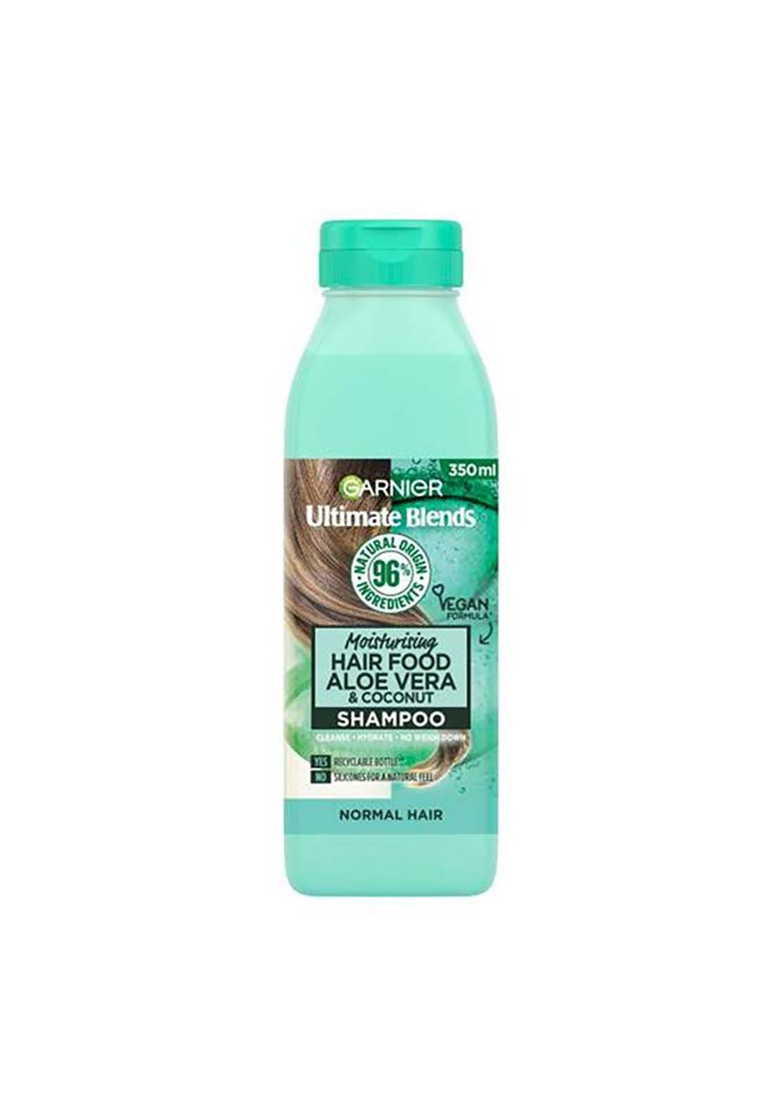 Garnier Ultimate Blends Hair Food Aloe Shampoo 350ml 1 Shaws Department Stores