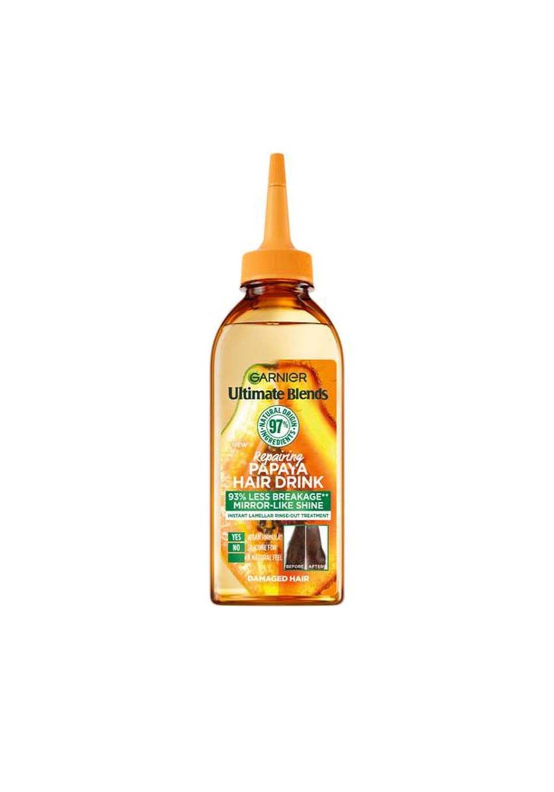 Garnier Ultimate Blends Hair Drink Papaya 200ml 1 Shaws Department Stores