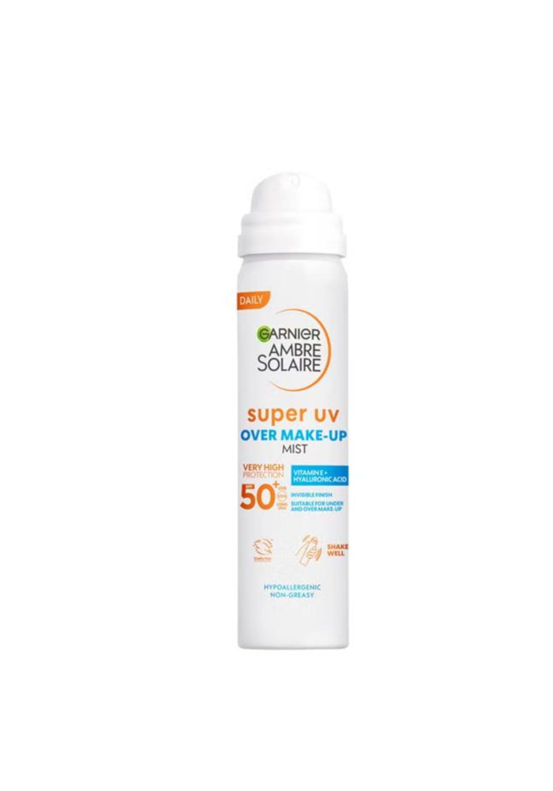 Garnier Ambre Solaire Super UV Over Makeup Mist SPF50 - Multi 1 Shaws Department Stores