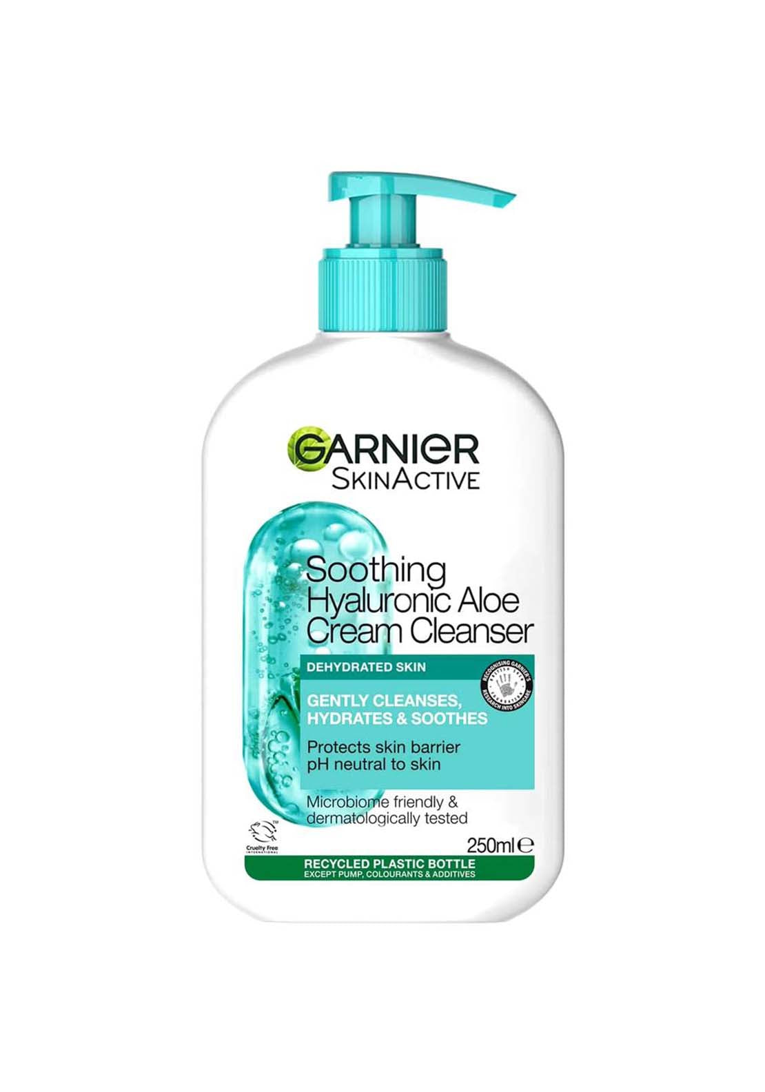 Garnier Soothing Hyaluronic Aloe Cream Cleanser 250ml 1 Shaws Department Stores