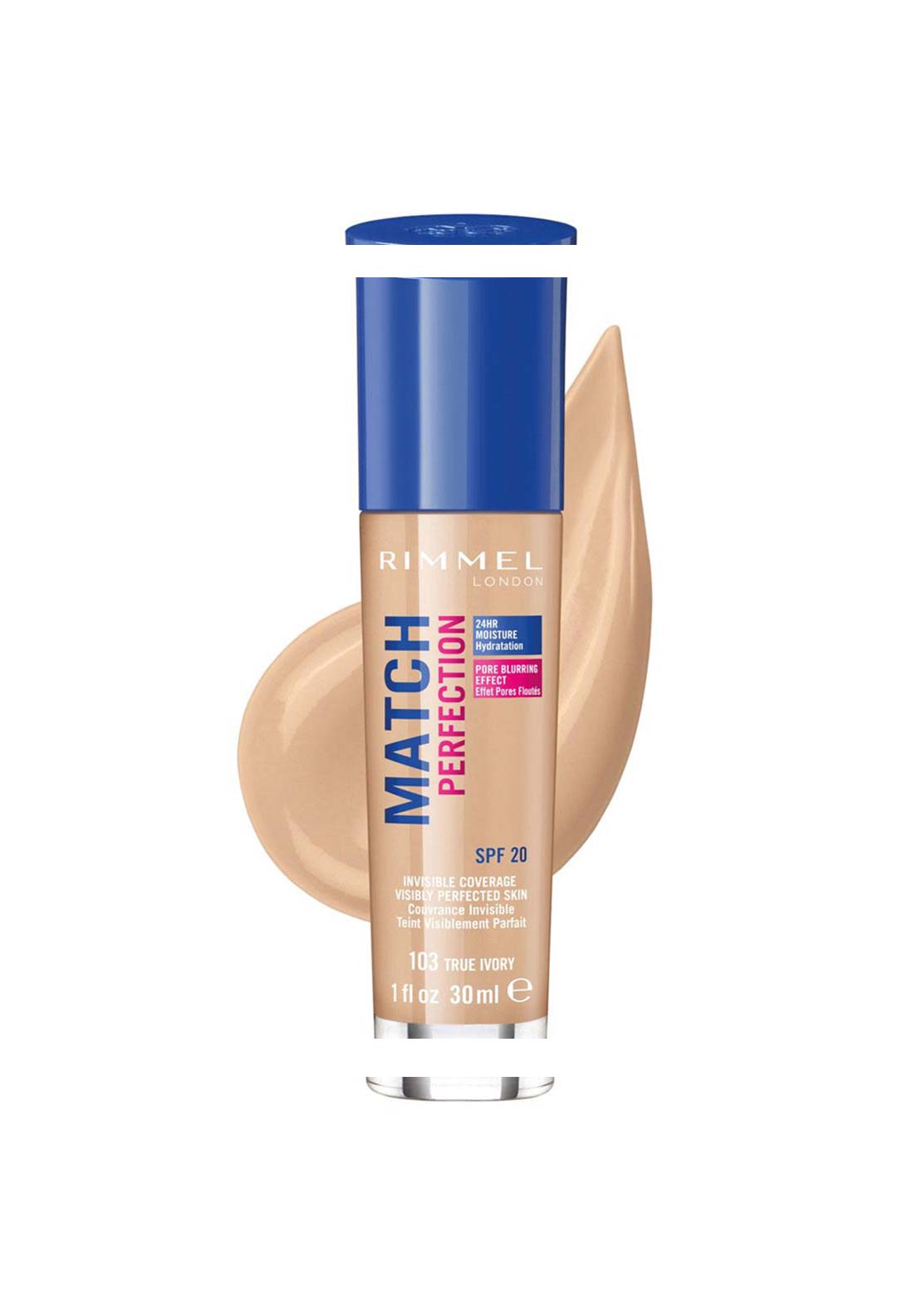 Rimmel Match Perfection Foundation Mp True Ivory 30ml 103 3 Shaws Department Stores