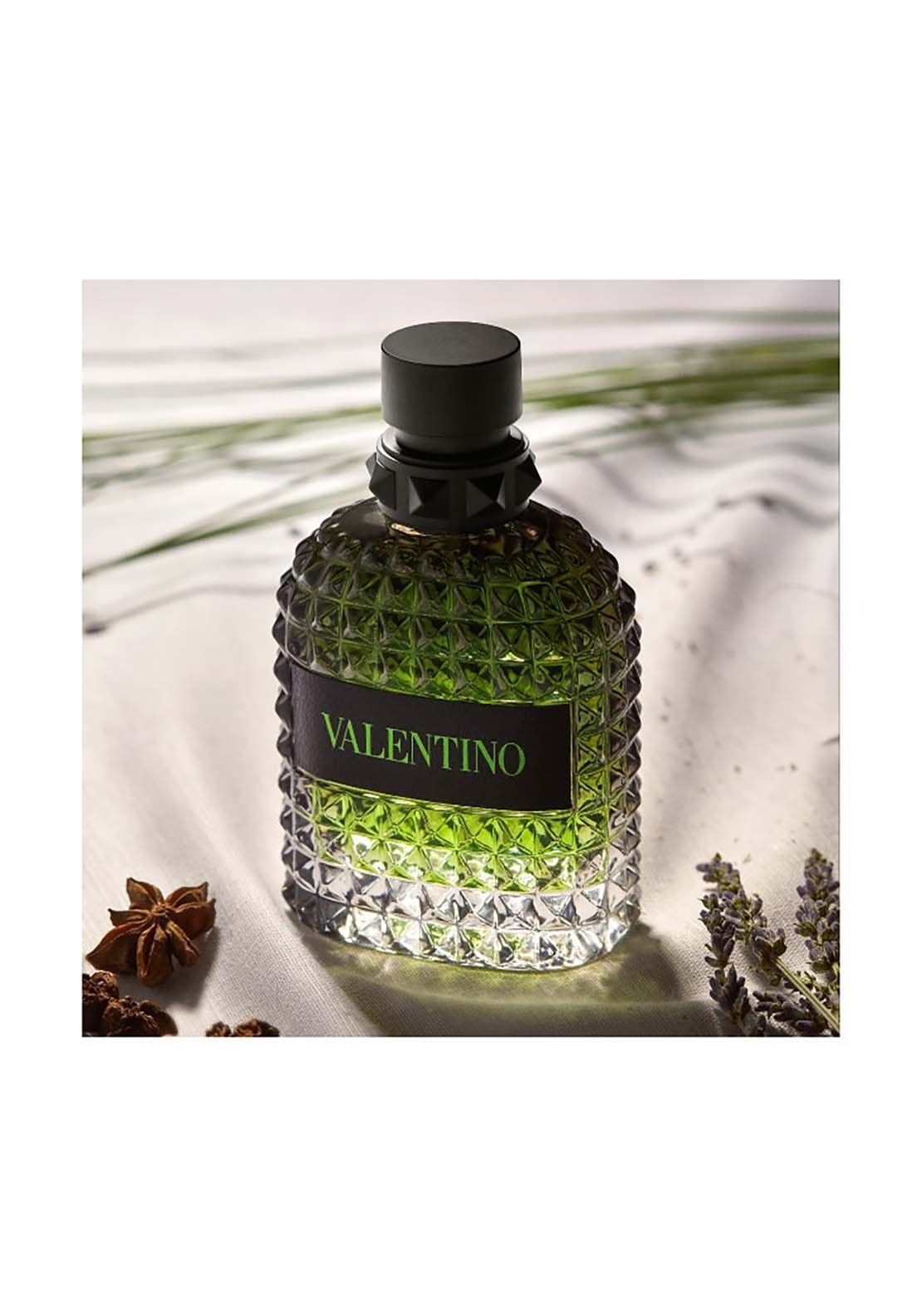 Valentino Born In Roma Uomo Green Stravaganza Eau De Toilette 50ml 2 Shaws Department Stores