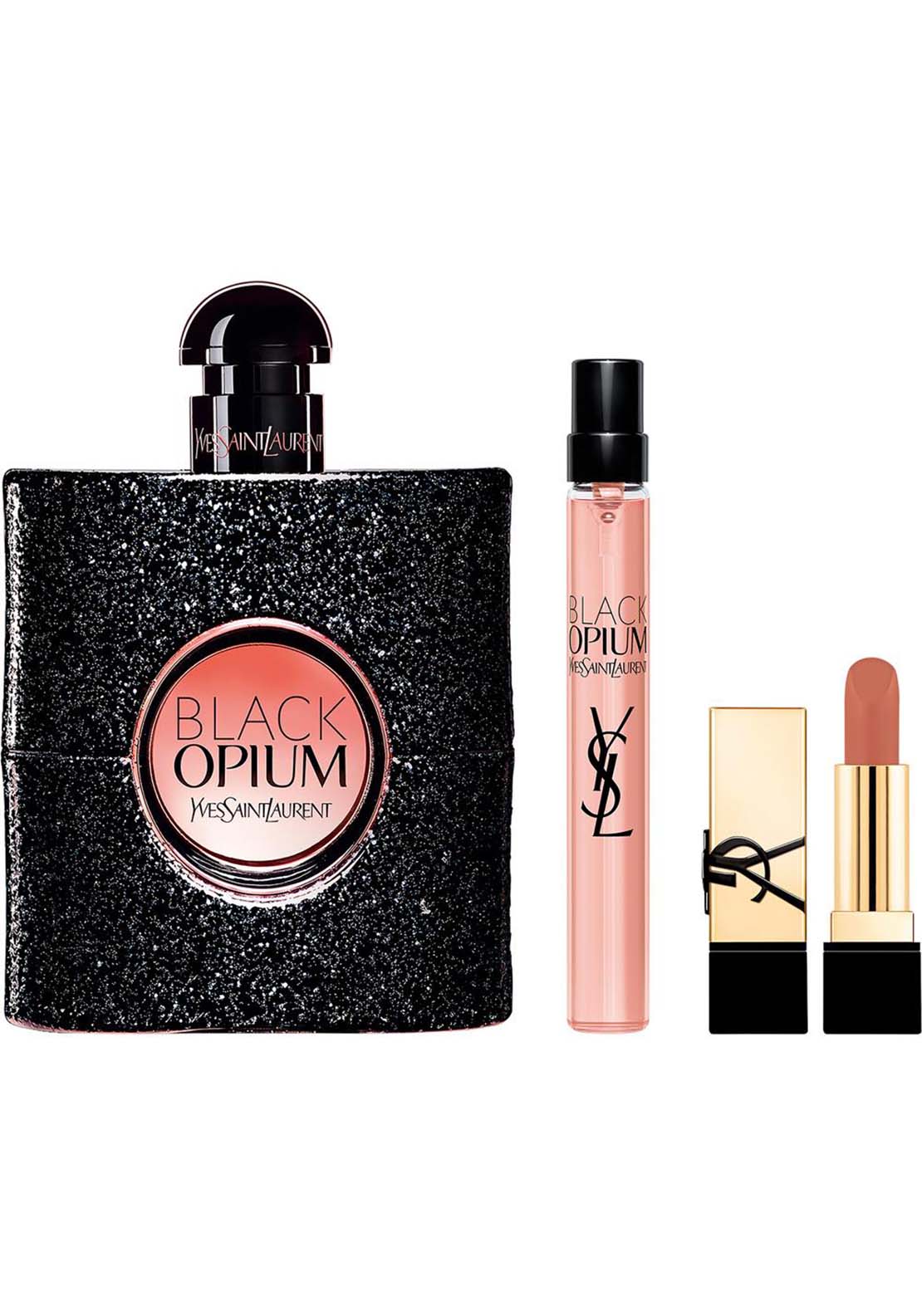 Yves Saint Laurent Black Opium Eau De Parfum 90ml Deluxe Gift Set 2 Shaws Department Stores
