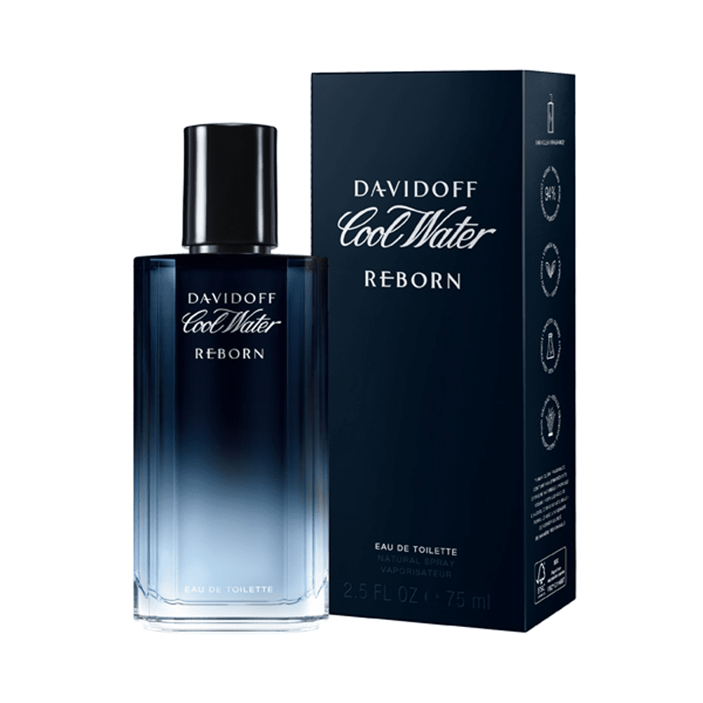 Davidoff Cool Water Reborn Eau De Toilette 75ml 2 Shaws Department Stores