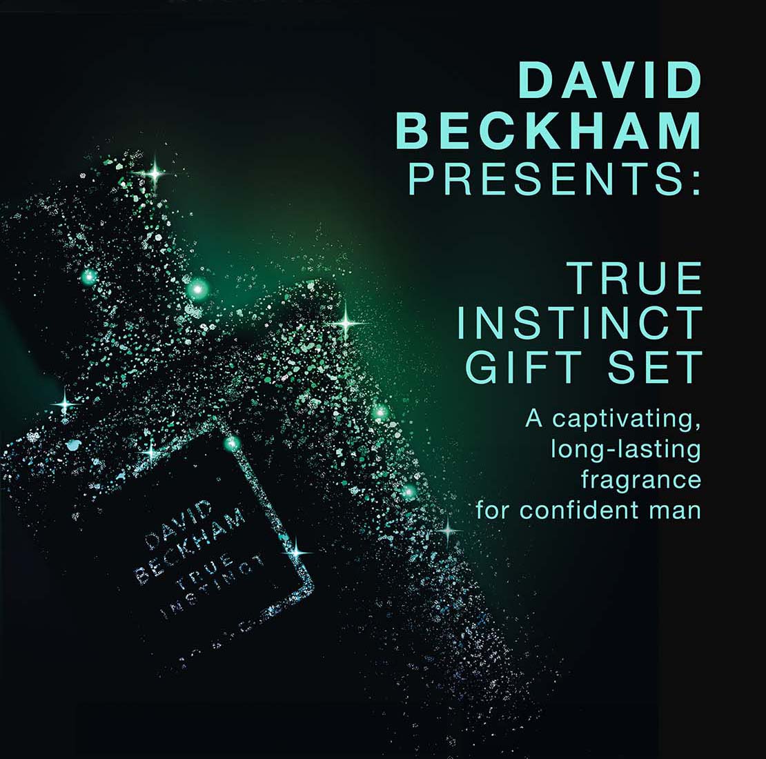Beckham True Instinct Eau de Parfum Gift Set 3 Shaws Department Stores