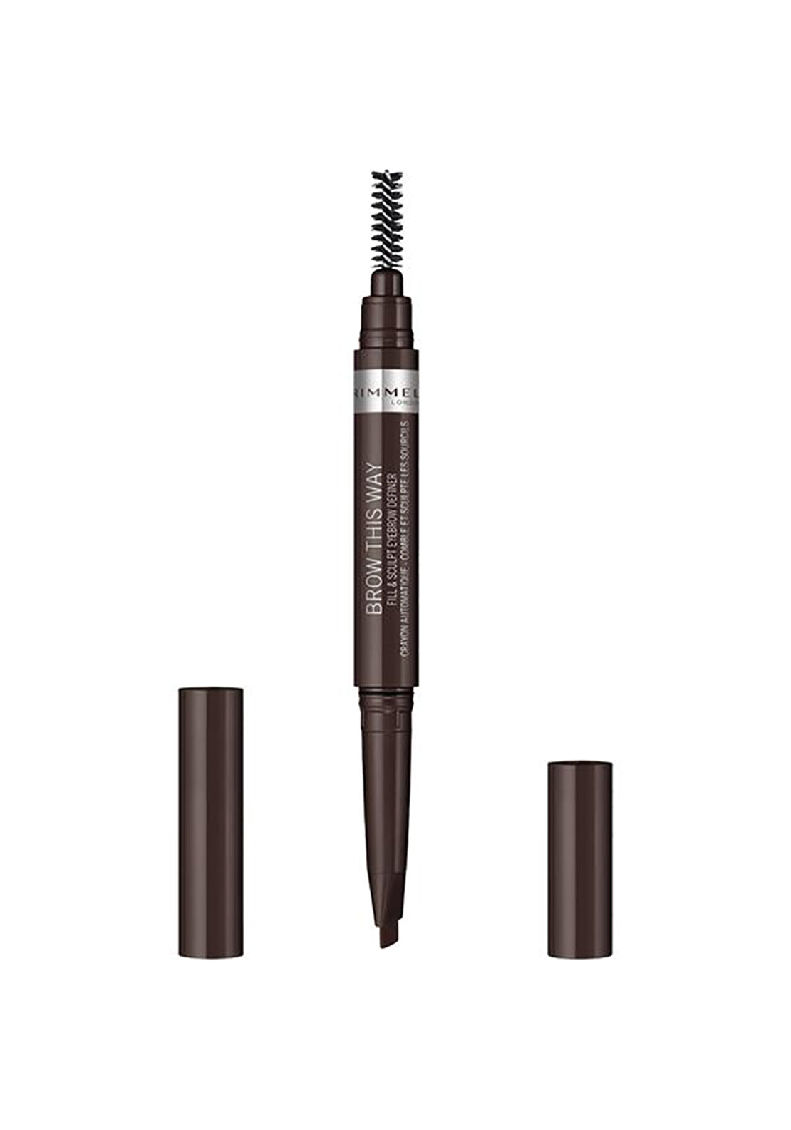 Rimmel Brow This Way Definer 004 Soft Black 4 Shaws Department Stores