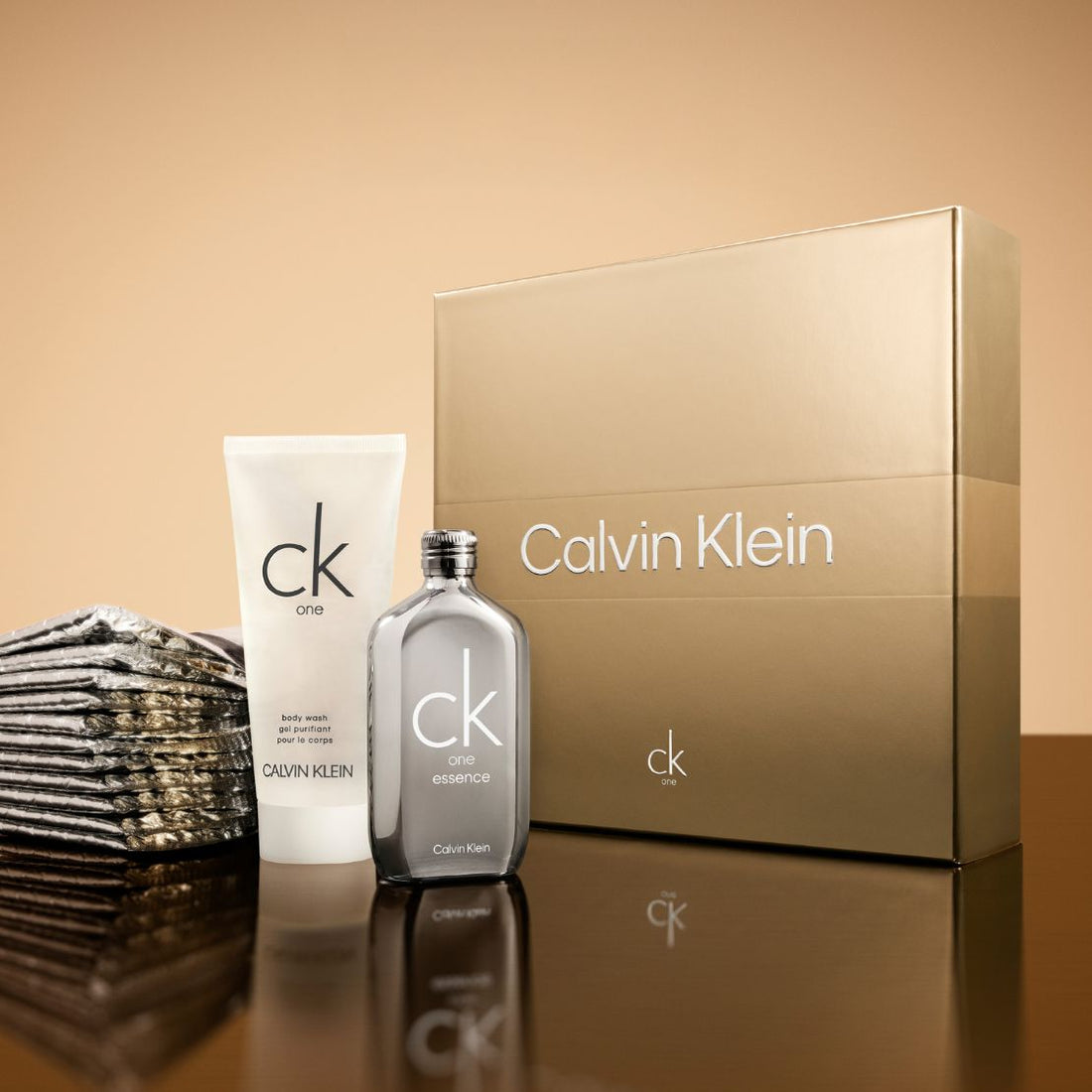 CK One Essence Parfum Intense Shower Gel Unisex Duo Giftset 50ml