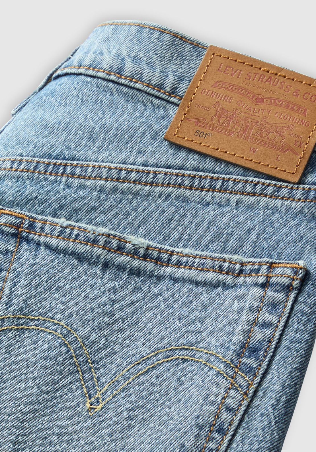 Levis 501 Crop Jeans - Fun Flare Lb 5 Shaws Department Stores