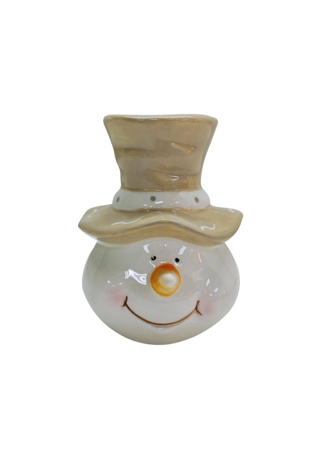 Snowman Head Decoration - Multi