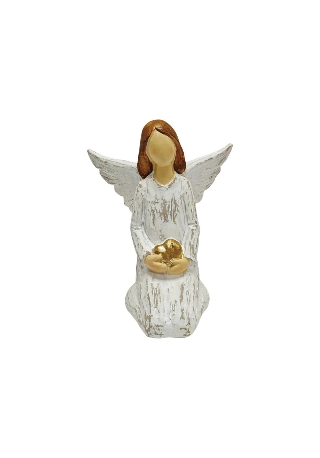 Kneeling Angel And Heart - Multi