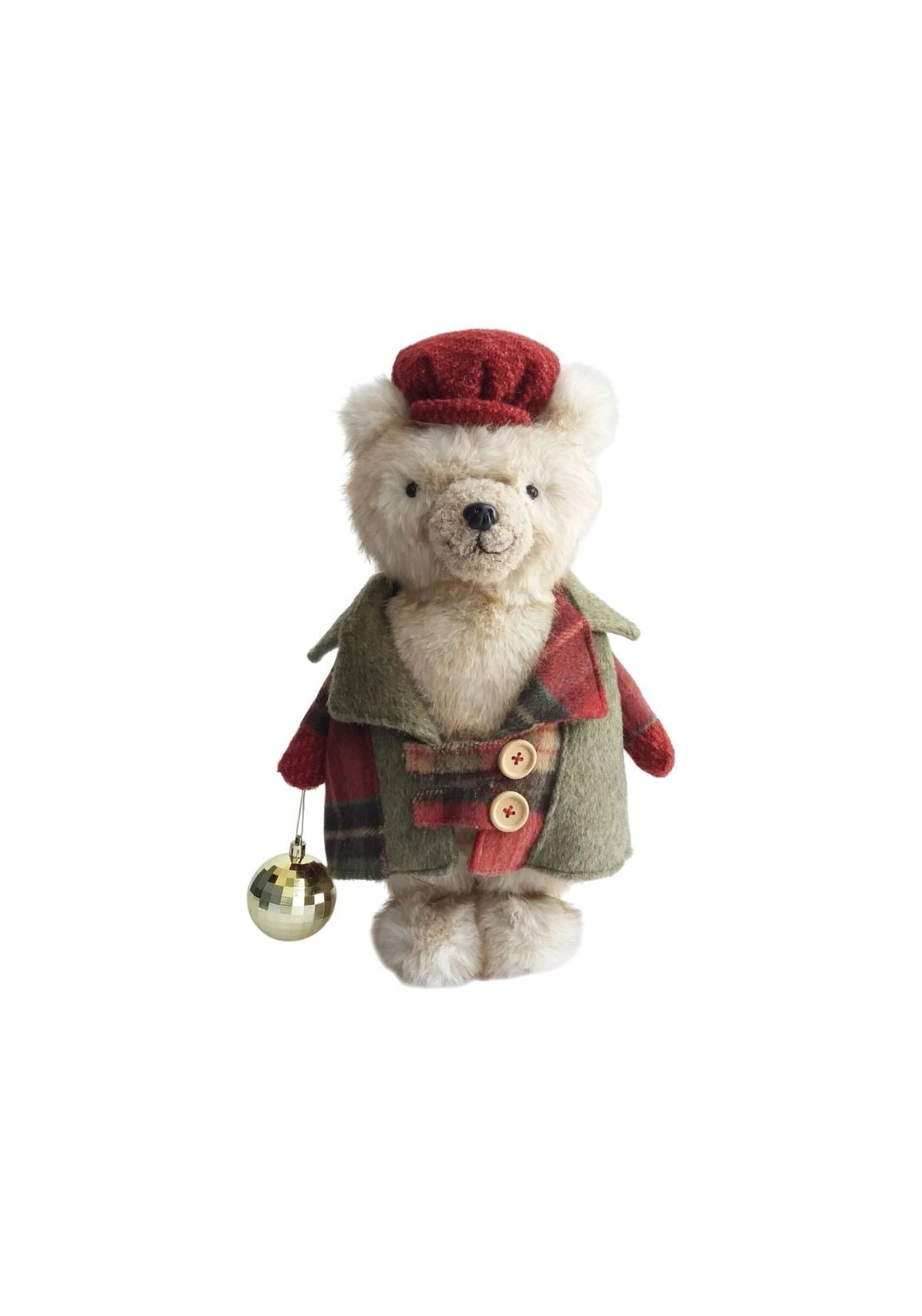 Bradley Bear Decoration - Multi