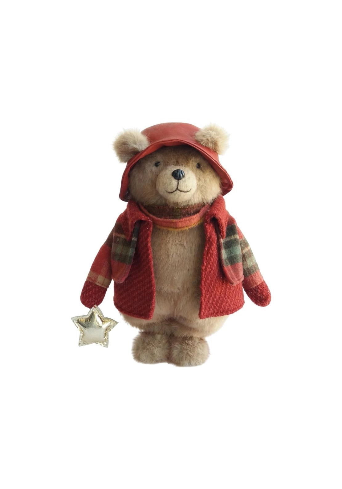 Bentley Bear Star Decoration - Multi