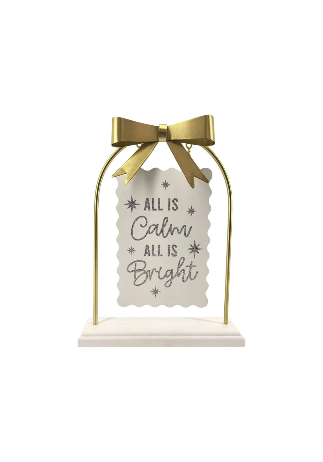 All Is Calm Sign - Multi