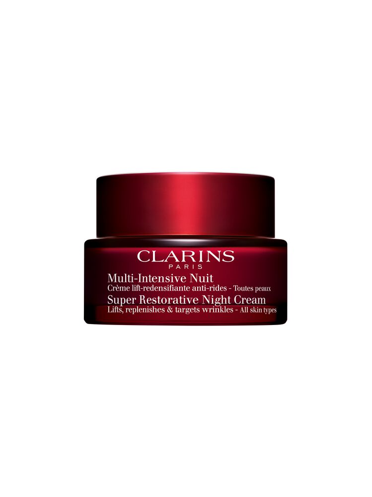 Clarins Super Restorative Night Cream All Skin Types 50ml 1 Shaws Department Stores