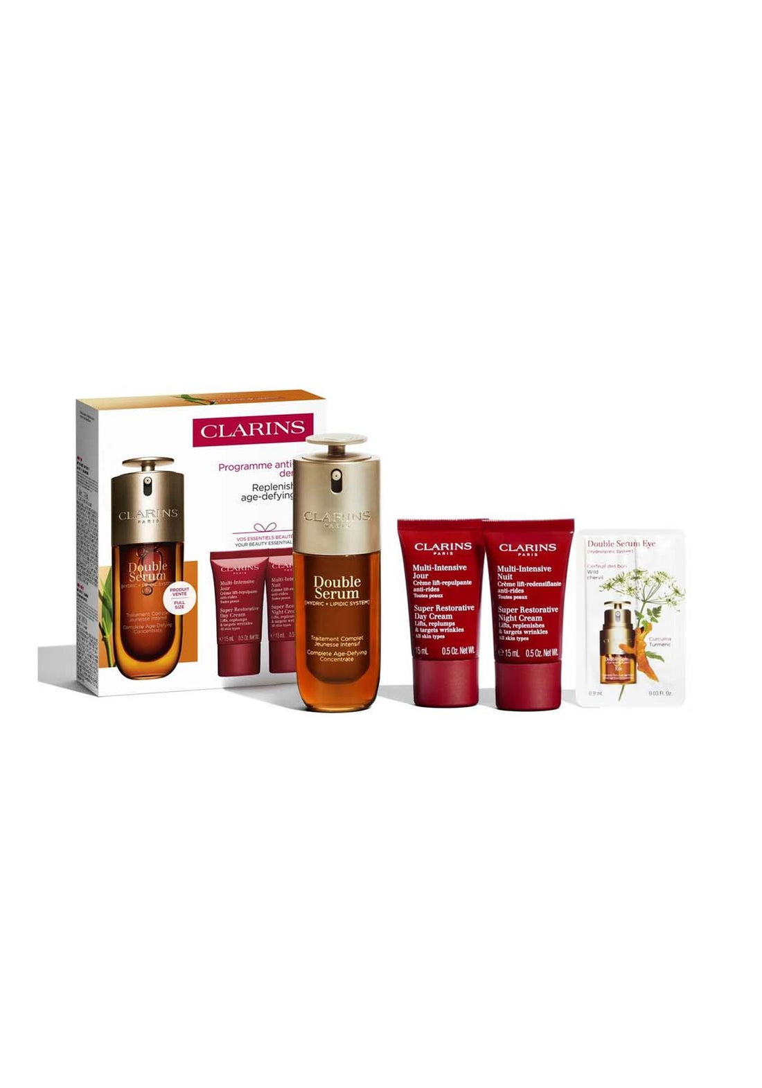 Clarins Clarins Double Serum &amp; Super Restorative Value Pack 1 Shaws Department Stores