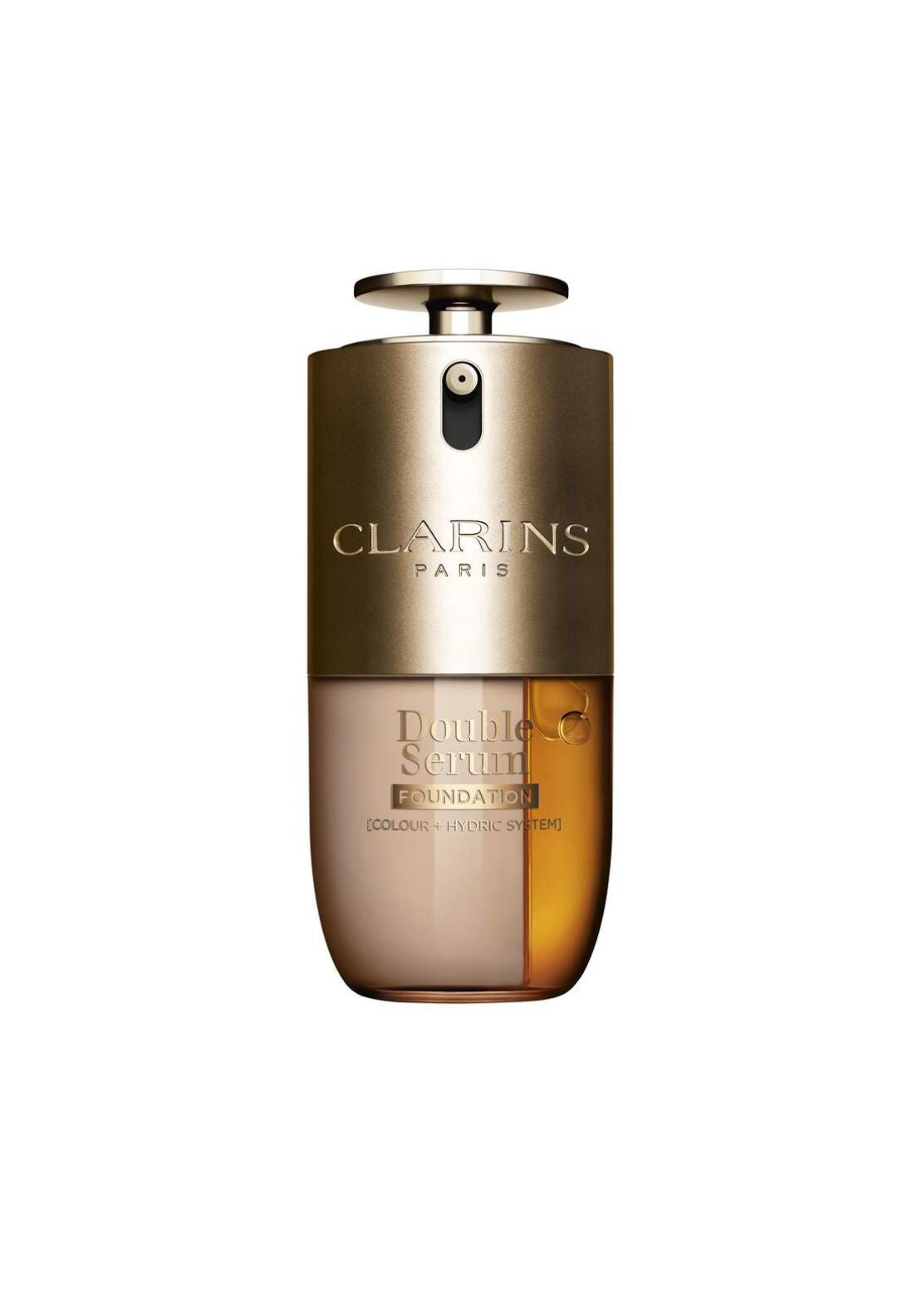 Clarins DOUBLE SERUM FOUNDATION - Hybrid and Glowy Serum Foundation 1 Shaws Department Stores