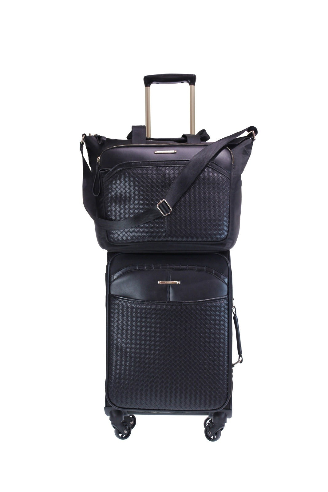 Gionni Fashion Luggage Cabin Case - Black 2 Shaws Department Stores