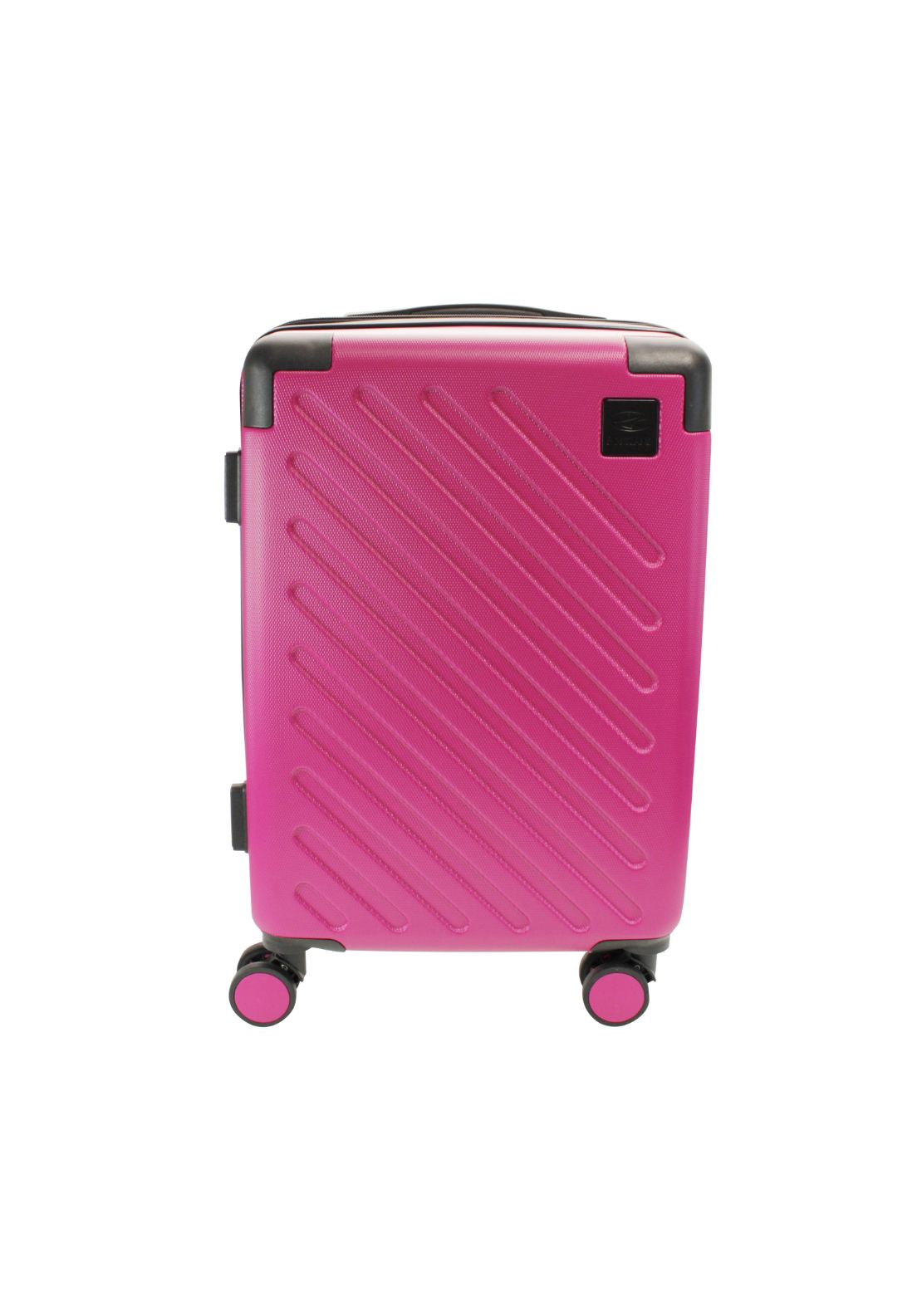 Portland Tokyo Hard Shell Cabin Luggage - Pink 1 Shaws Department Stores