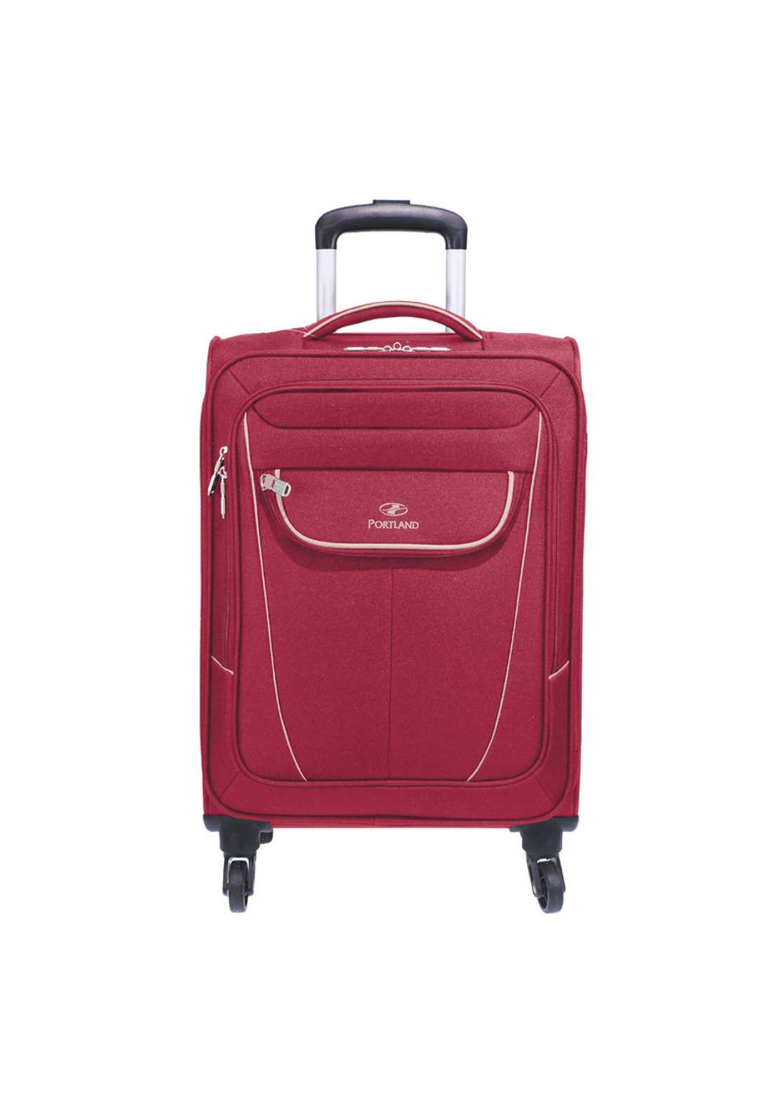 Portland Red Orlando Soft Shell Luggage - Red 1 Shaws Department Stores