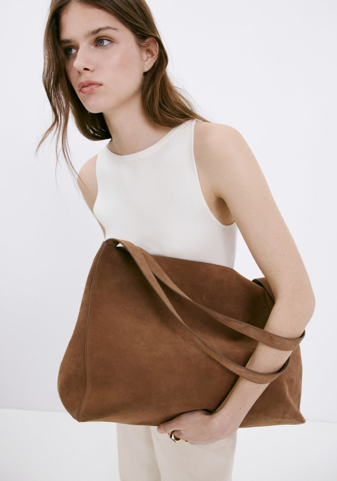 Fine-Knit Top - Cream