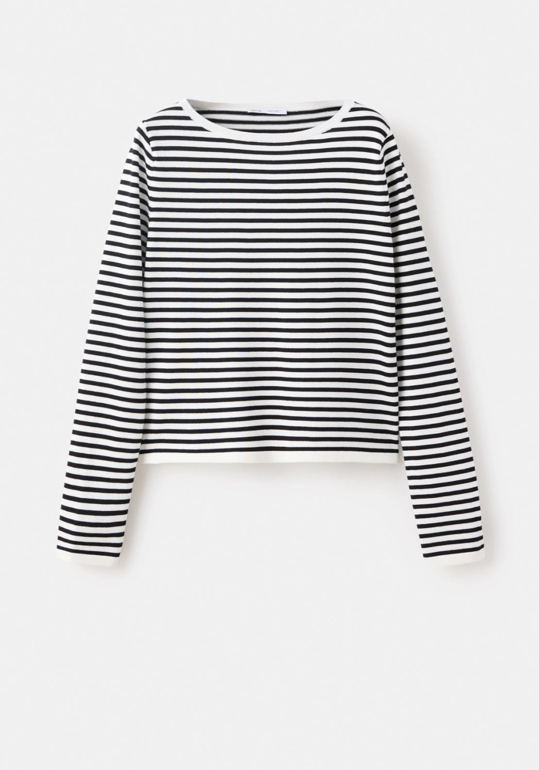 Knit Striped Sweater - Brown
