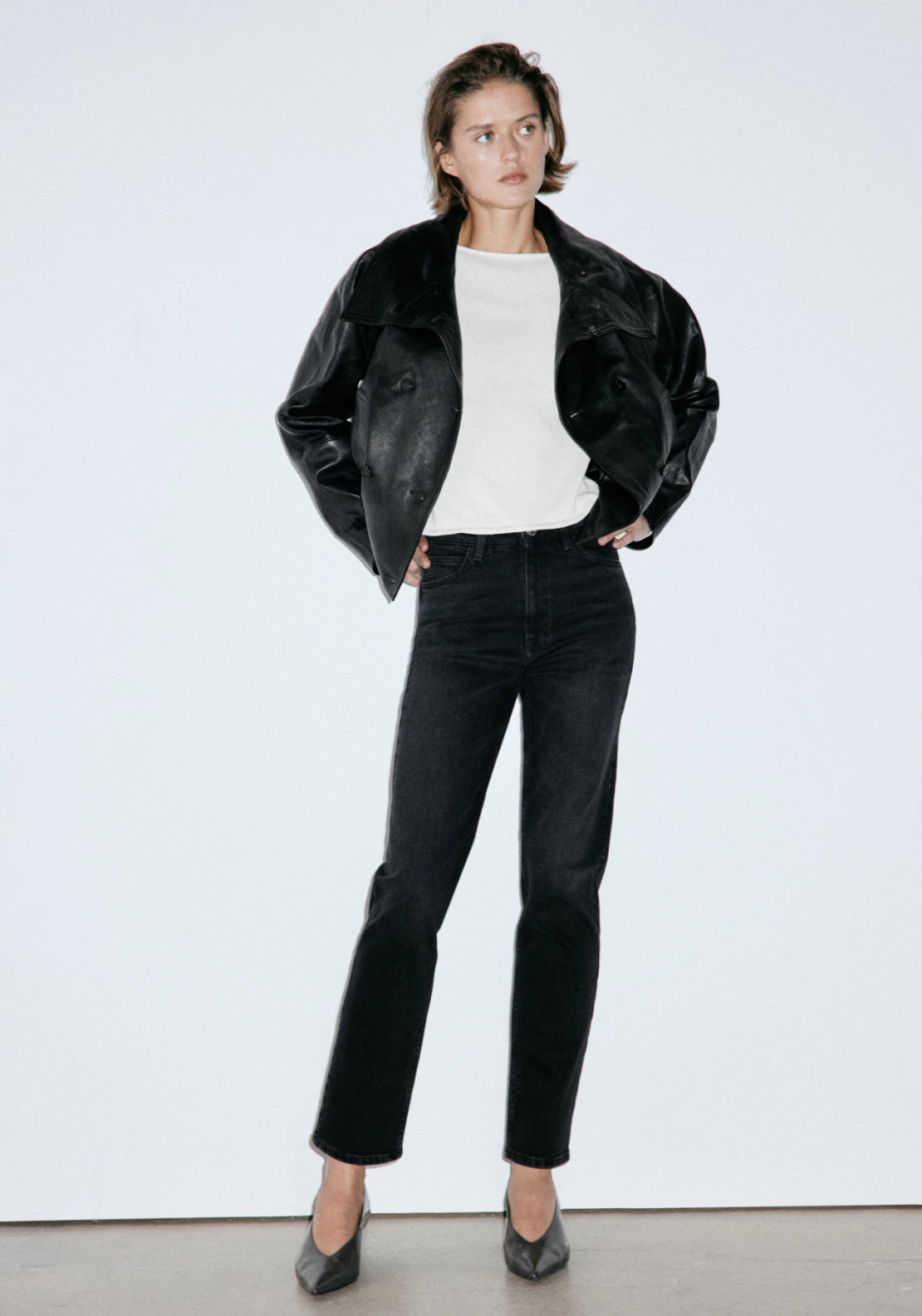 Newmom Comfort High Rise Jeans - Denim Grey