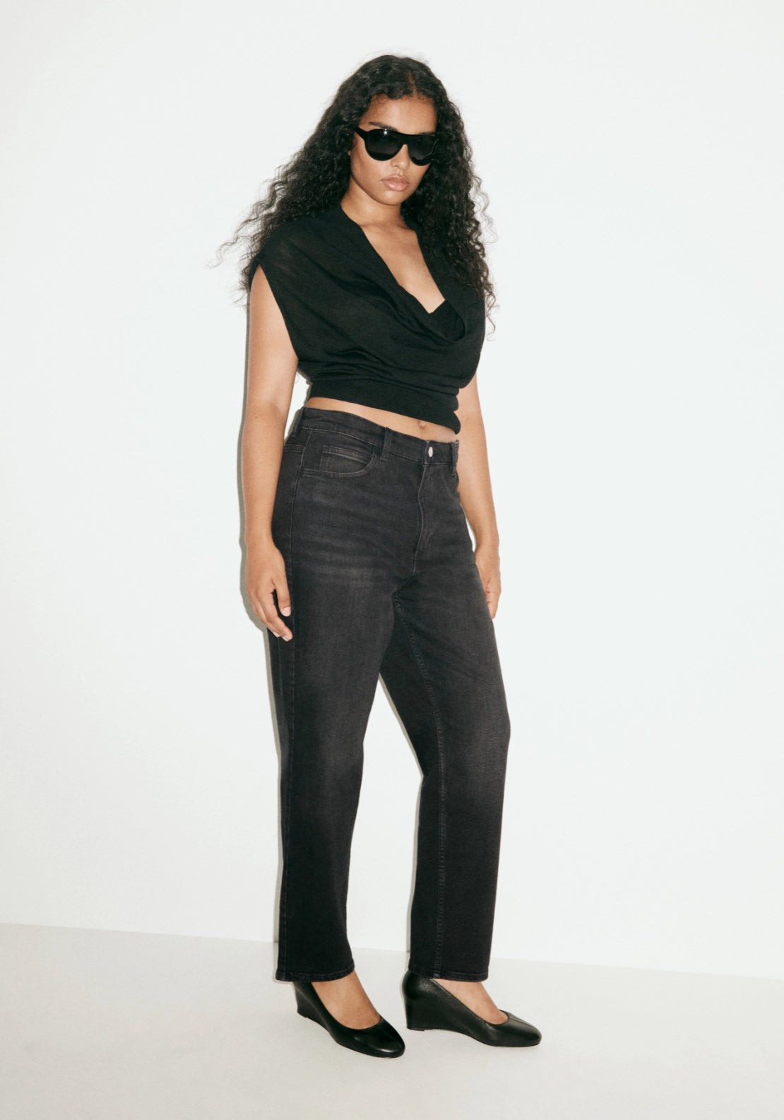 Newmom Comfort High Rise Jeans - Denim Grey