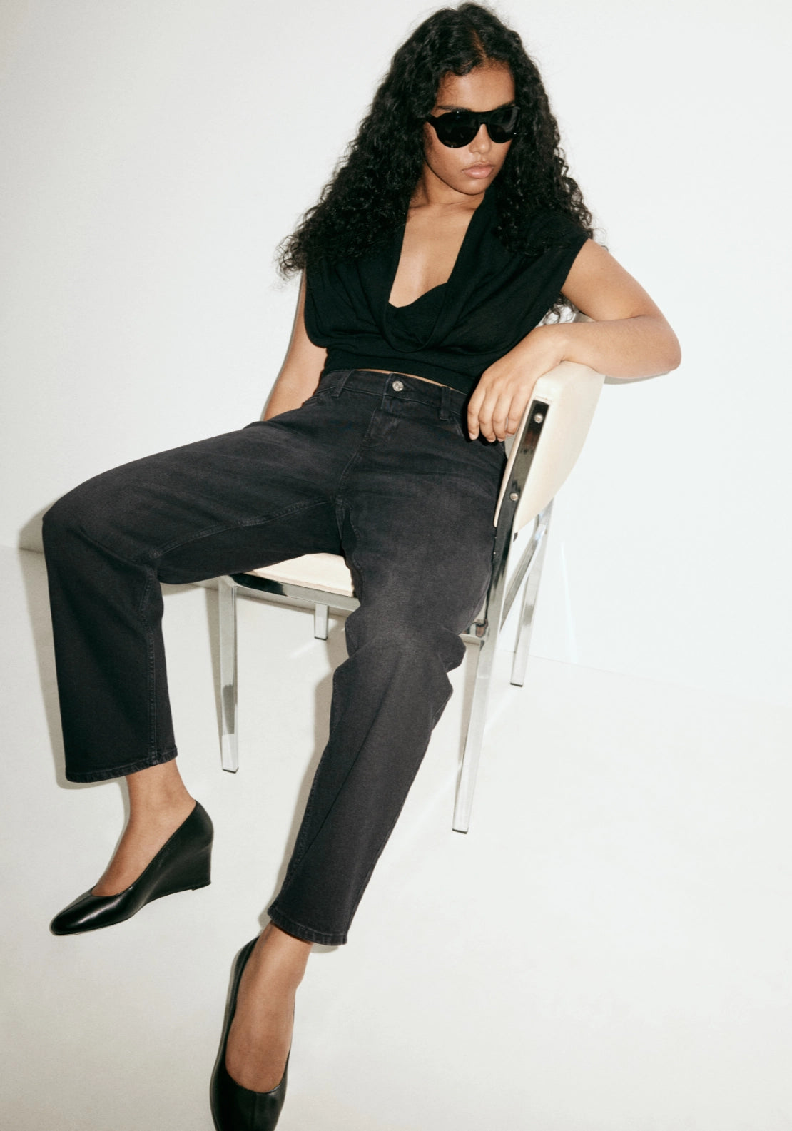 Newmom Comfort High Rise Jeans - Denim Grey
