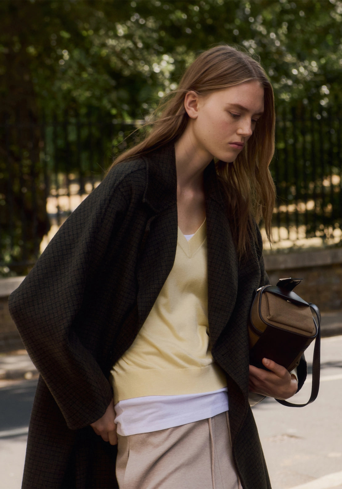 Handmade Wool Coat - Brown