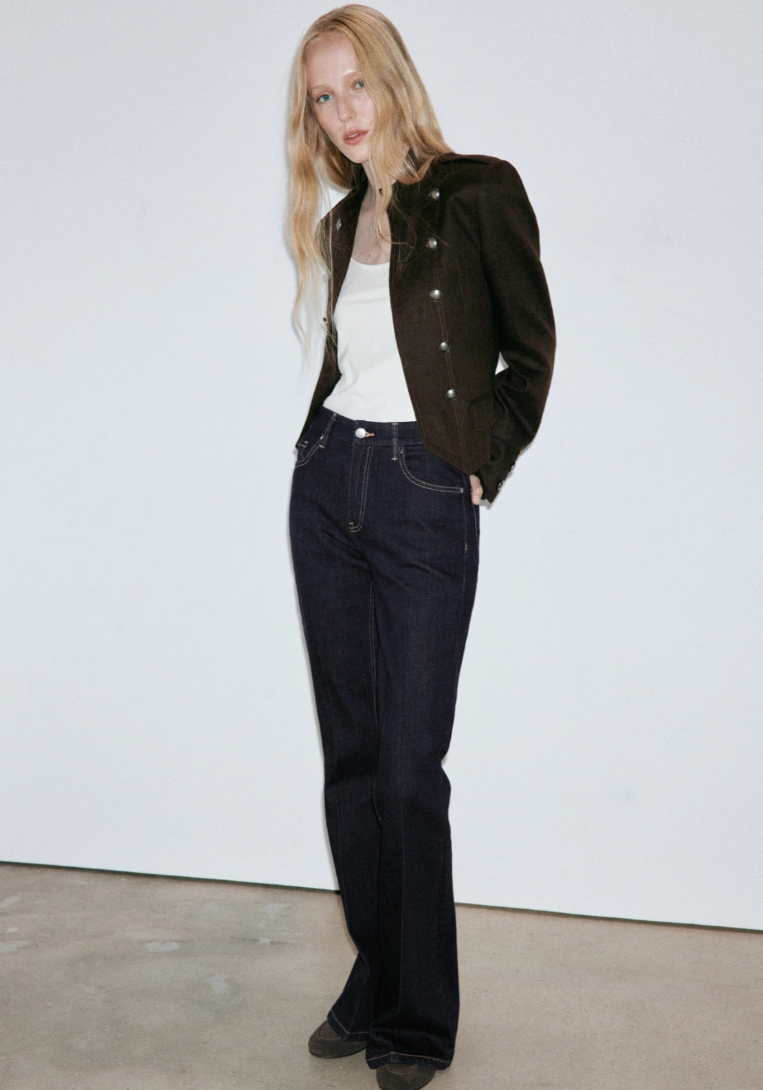 Flare Jeans - Denim Blue