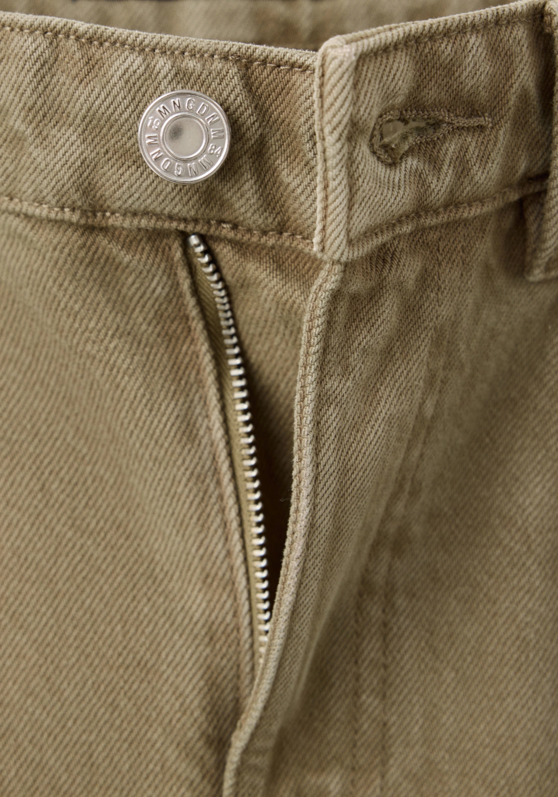 Studded Balloon Jeans - Green