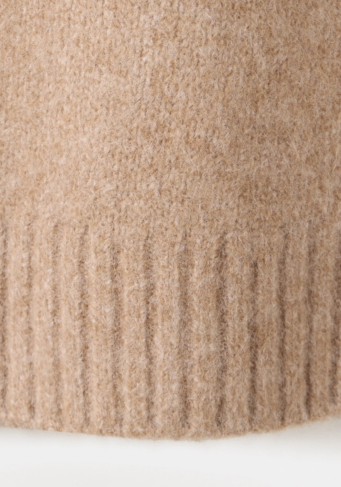 Pattern Sweater With Crew Neck - Brown