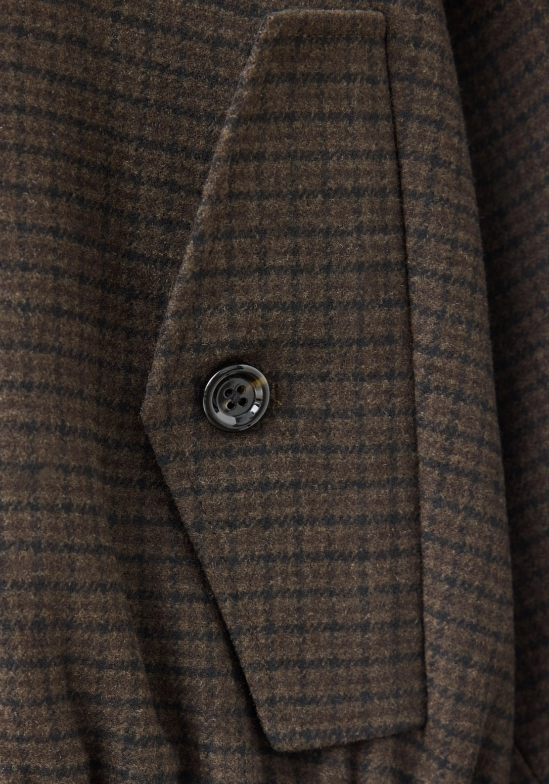Check Bomber Jacket - Brown