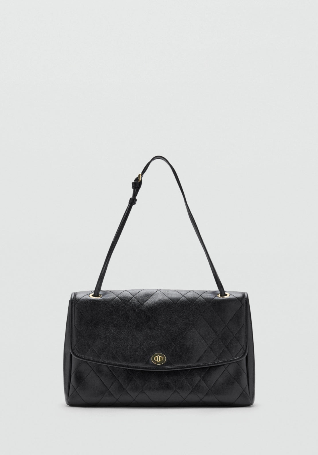 Charlie  Beige Shoulder Bag - Black