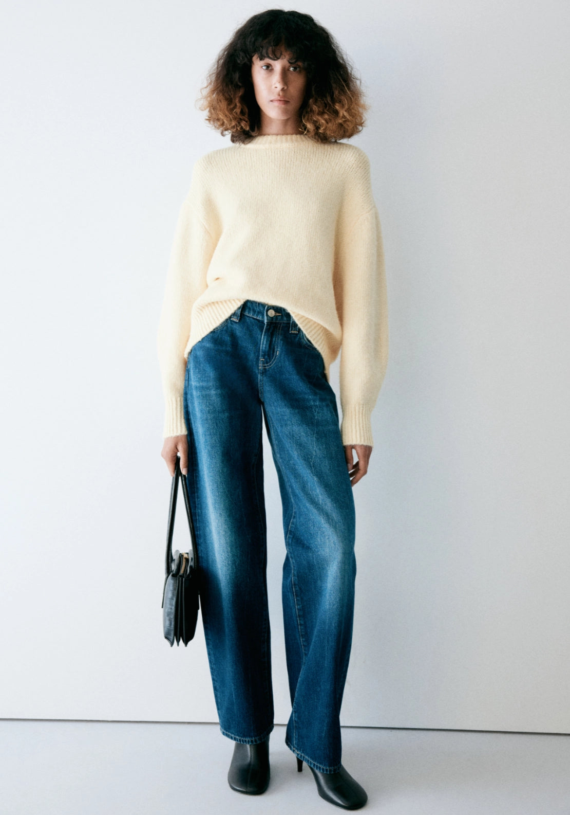 Sweater Crew Neck - Yellow