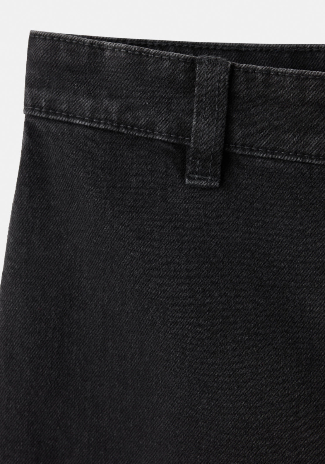 Catherin High Rise Culotte Jeans - Denim Grey