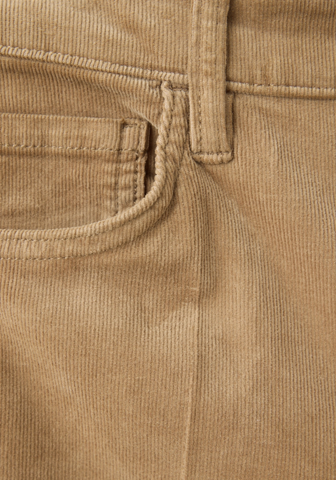 Flare Corduroy Jeans - Brown
