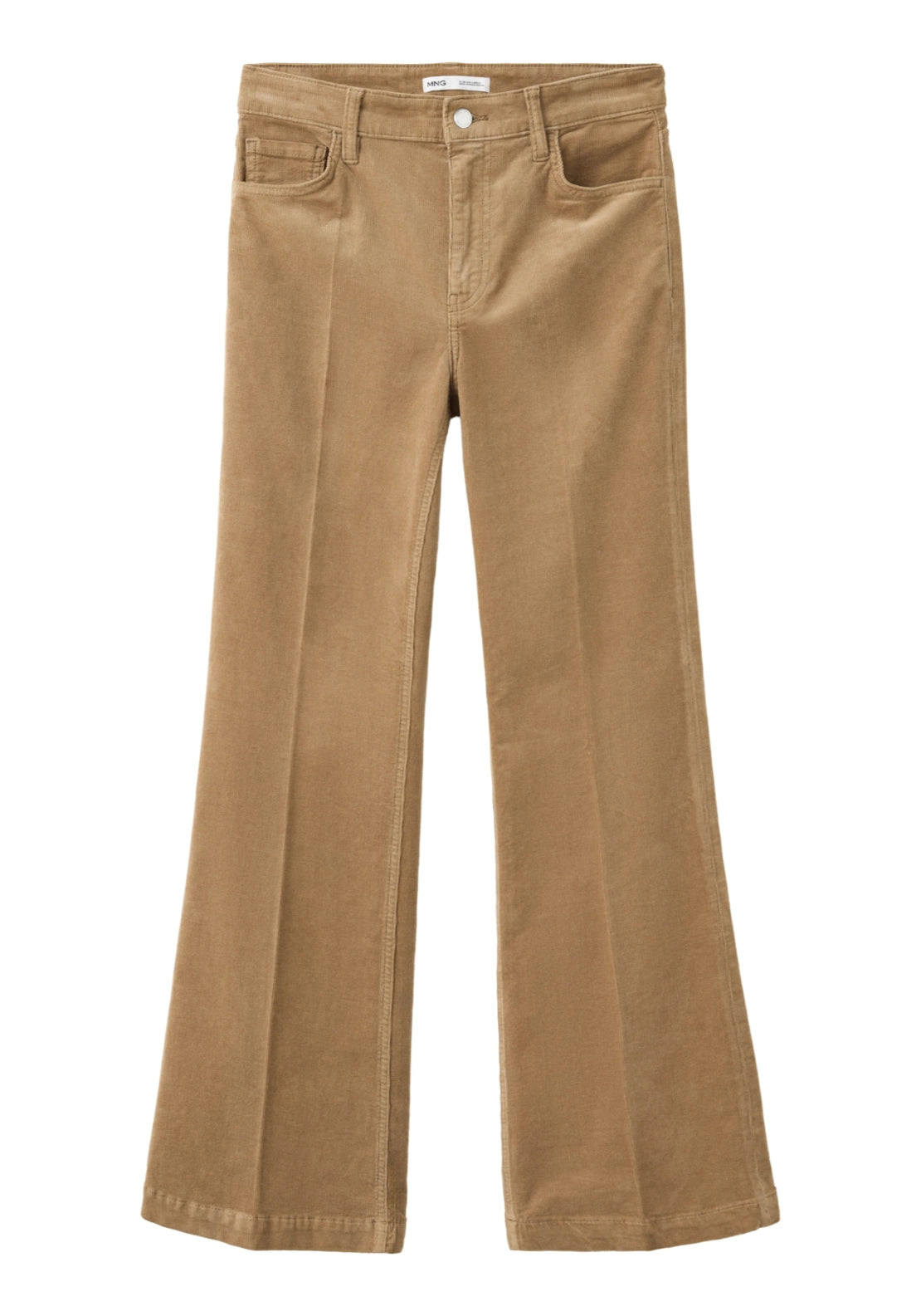 Flare Corduroy Jeans - Brown