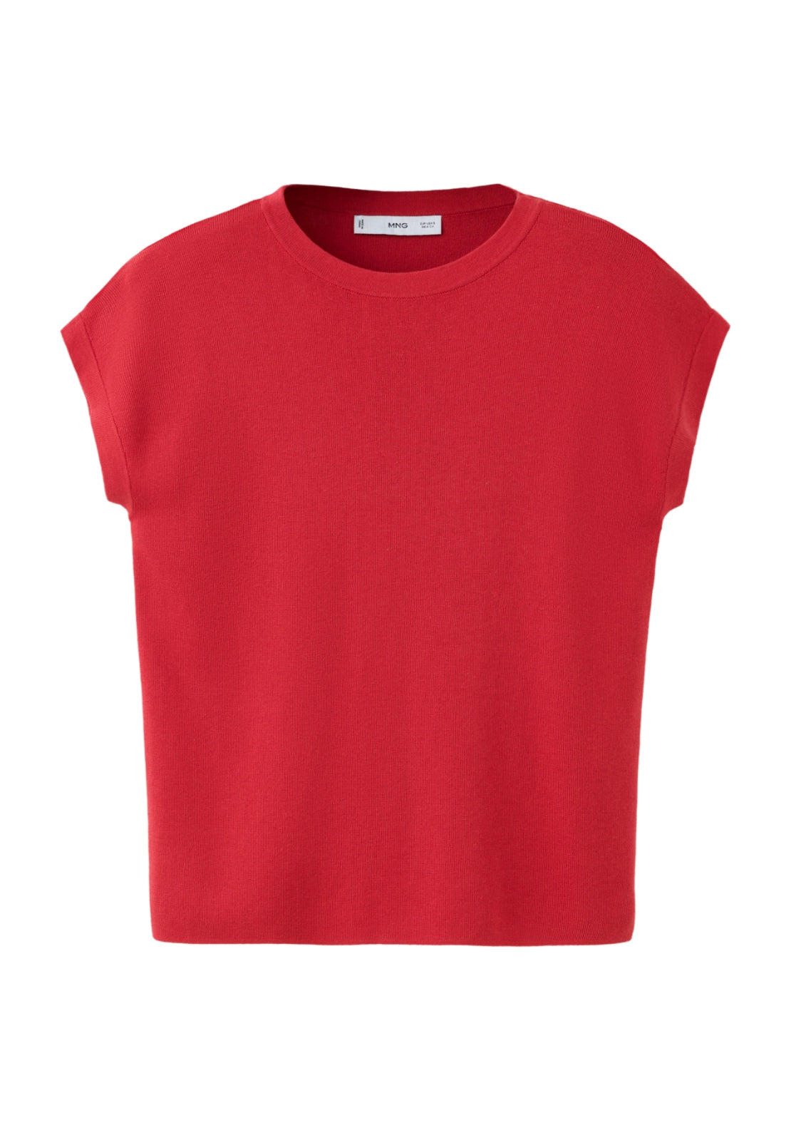 Cotton Short Sleeve T-Shirt - Red